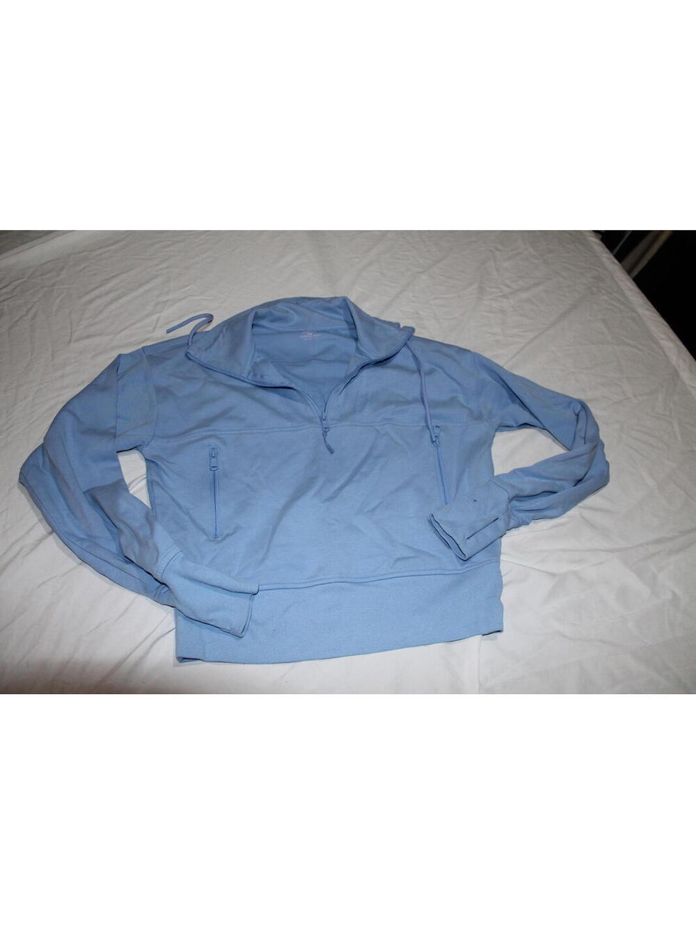 Old Navy Active Light Blue Dynamic Fleece Pullover Sweatshirt - Small Tall